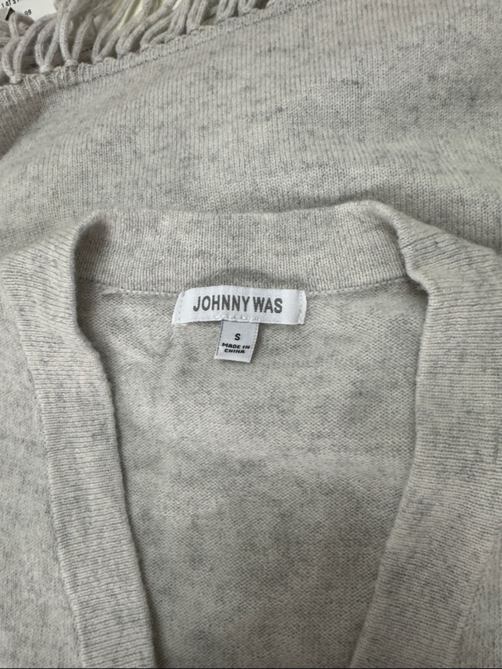Johnny Was Bijou Fridge Wool Cashmere  Zodiac Astrology Cardigan Sweater sz S - Picture 9 of 11